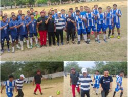 Didampingi Ketua JMSI, Anggota DPRD Pelalawan Buka Turnamen Sepak Bola Antar RW Karang Taruna Cup II Desa Makmur