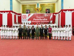 Putra-Putri Terbaik Daerah, 35 Paskibraka Pelalawan Dikukuhkan Bupati