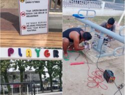 Fasilitas Umum Milik Bersama, Pengelola Playground Taman Bola Minta Dijaga