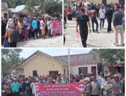 Tolak Provokasi, Ratusan Warga Air Hitam Peringatkan Kades: Jika Diam, Kami Bertindak!