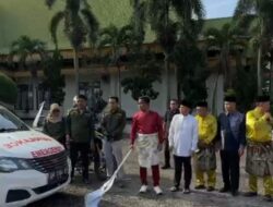 Bupati Pelalawan Lepas Bantuan Kemanusiaan RRD Menuju Sumbar, Sumut, dan Aceh