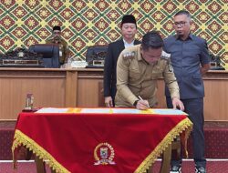 Bupati Zukri Sampaikan Komitmen Percepatan Pembangunan pada Paripurna Penandatanganan KUA-PPAS 2026