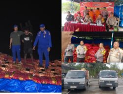 Polres Pelalawan Bongkar Peredaran Bawang Ilegal 19,5 Ton Tanpa Dokumen Karantina