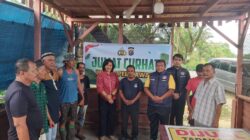 Komitmen Jaga Kamtibmas Satresnarkoba Polres Pelalawan Adakan Jum’at Curhat