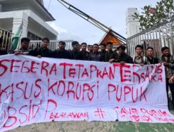 HMI Pelalawan Kepung Kejari, Ultimatum 3×24 Jam: Tetapkan Tersangka Korupsi Pupuk Subsidi Rp34 Miliar atau Kami Bergerak ke Kejati Riau