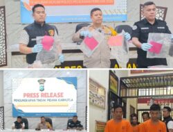 Bakar Lahan, Empat Warga Diciduk Polres Pelalawan dalam Kasus Karhutla