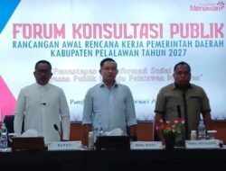Bupati Zukri Buka Forum Konsultasi Publik Rancangan Awal RKPD Kabupaten Pelalawan Tahun 2027