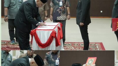 Bupati Pelalawan Resmi Lantik Denny Gunawan sebagai Dirut Perumda Tuah Sekata 2026–2031