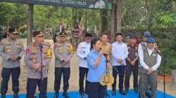 Wujudkan Atensi Presiden, Kapolri dan Ketua Komisi IV DPR Tinjau Pemulihan Habitat Gajah di Taman Nasional Tesso Nilo