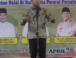 Hadiri Halal Bihalal IMKP Pekanbaru, Wabup Husni Tamrin ajak Pererat Silaturahmi Masyarakat Pelalawan