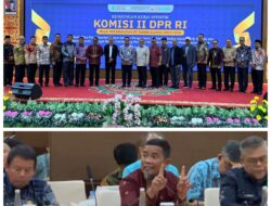 Bupati Pelalawan Hadiri Kunker Komisi II DPR RI