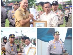Apel Akbar Sabuk Kamtibmas, Polres Pelalawan Perkuat Sinergi Masyarakat Jaga Keamanan dan Antisipasi Karhutla