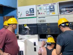 Respons Cepat, Dirut Perumda Tuah Sekata Pantau Perbaikan Feeder 2