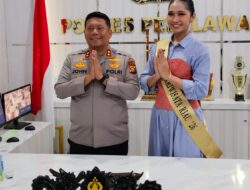 Kapolres Jhon Lois Letedara Dukung Penuh Wahyu Trinanda Puteri di Grand Final Duta Pariwisata Riau 2026