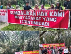 Tangis Ahli Waris Pecah di Tengah Aksi, Lahan Orang Tua Diklaim Dikuasai Perusahaan Sawit