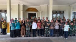 Bupati dan Wabup Sambut Kunjungan Danrem 031/Wira Bima di Rumah Dinas Bupati
