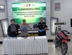 Satreskrim Polres Pelalawan Berhasil Amankan Pelaku Curas Yang Sempat Lari ke Propinsi Banten