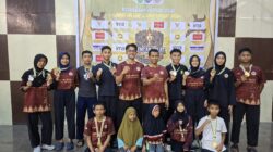 PS Sinkay Pelalawan Sukses Bawa 13 Medali dari Kejuaraan Pencak Silat Rektor UNP Padang