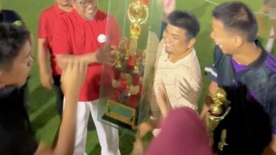 Bupati Pelalawan tutup Turnamen Mini Soccer Cup II Kecamatan Pangkalan Kuras